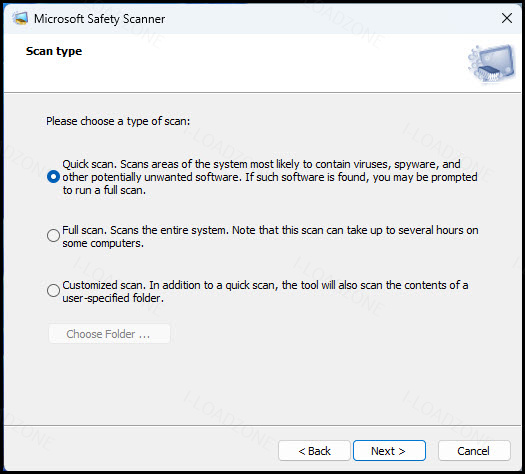 Microsoft Safety Scanner 1 ล่าสุด โปรแกรมสแกนไวรัส ฟรี