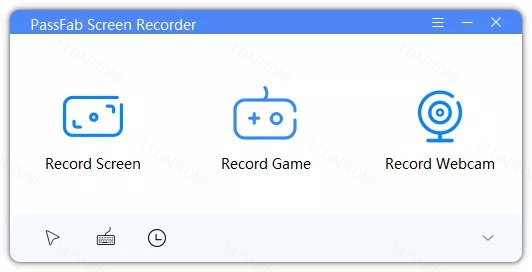 PassFab Screen Recorder 1 ล่าสุด โปรแกรมบันทึกหน้าจอ