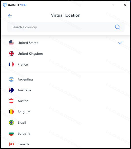 Bright VPN 1 ล่าสุด โปรแกรมเชื่อมต่อ VPN ฟรี