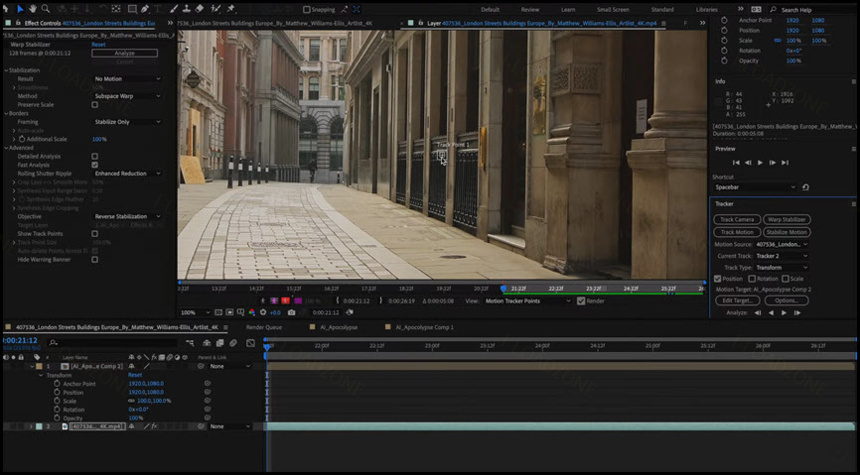 Adobe After Effects 2024 ล่าสุด โปรแกรมสร้าง Visual Effect