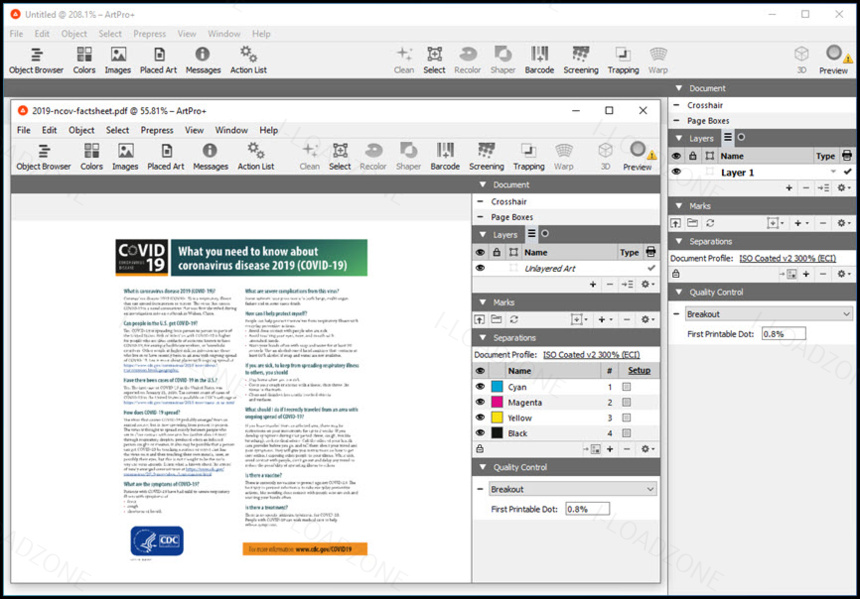 Esko ArtProพร้อม Advanced โปรแกรมออกแบบบรรจุภัณฑ์ ล่าสุด