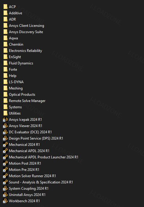 ANSYS Products 2024 (x64) Full พร้อม VDO สอนติดตั้ง ชุดโปรแกรมวิเคราะห์ด้านวิศวกรรม โปรแกรม