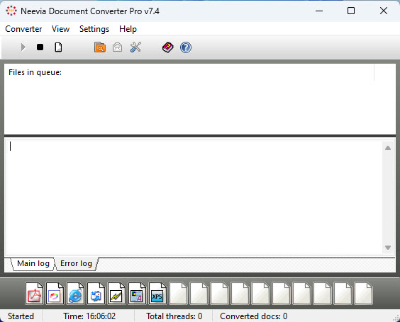 Neevia Document Converter Pro 7 ล่าสุด โปรแกรมแปลงไฟล์เอกสาร