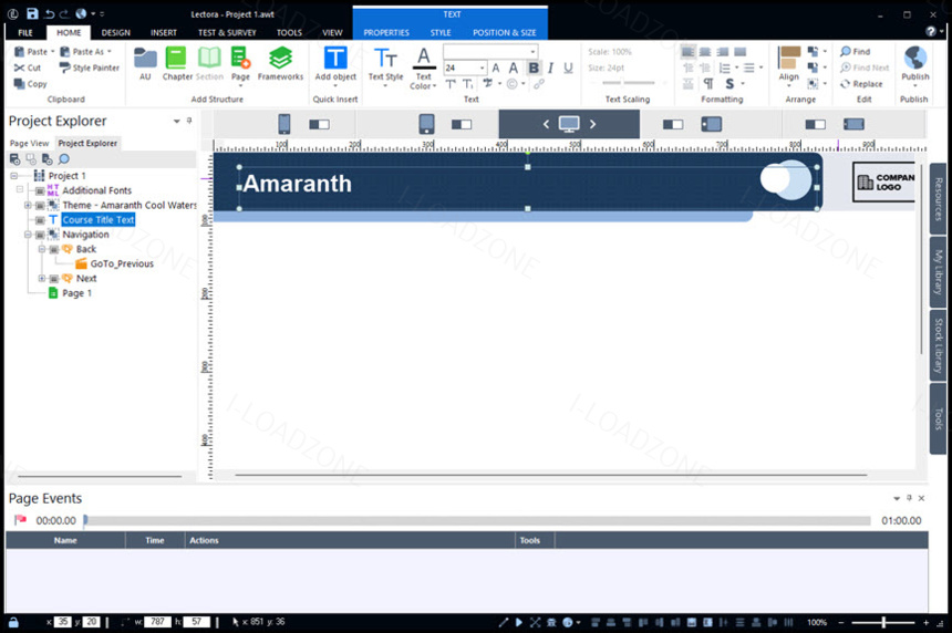 Lectora Desktop 21 ล่าสุด โปรแกรมสร้างคอร์สเรียนออนไลน์
