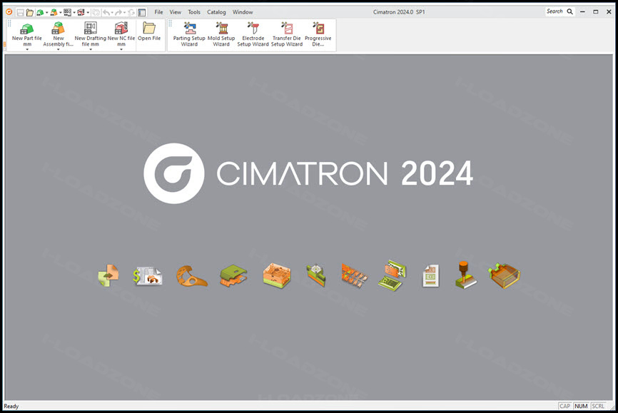 Cimatron 2024 SP2 P1 พร้อม VDO สอนติดตั้ง โปรแกรม CAD CAM 3D