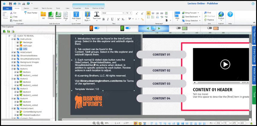 Lectora Desktop 21 ล่าสุด โปรแกรมสร้างคอร์สเรียนออนไลน์