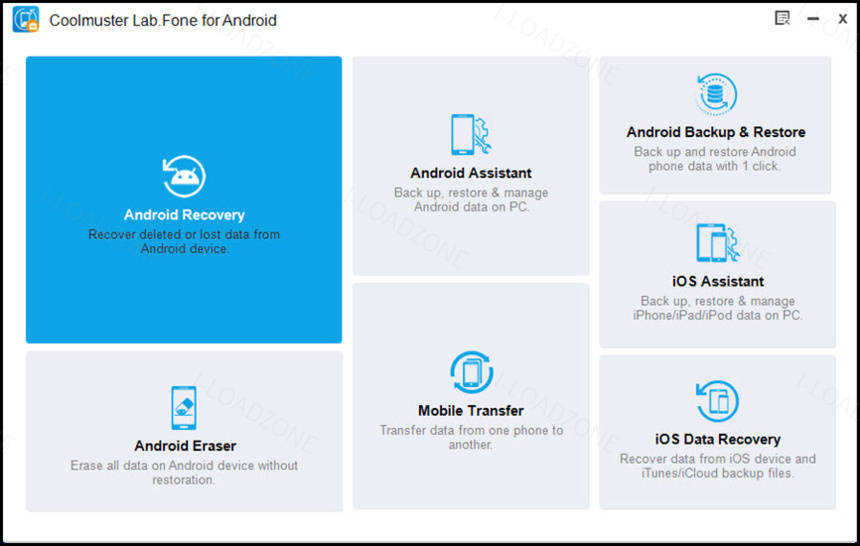 Coolmuster Lab.Fone for Android 6 ล่าสุด โปรแกรมกู้ข้อมูล Android