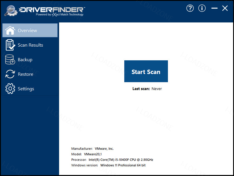 DriverFinder 5 ล่าสุด โปรแกรมอัปเดตไดรเวอร์