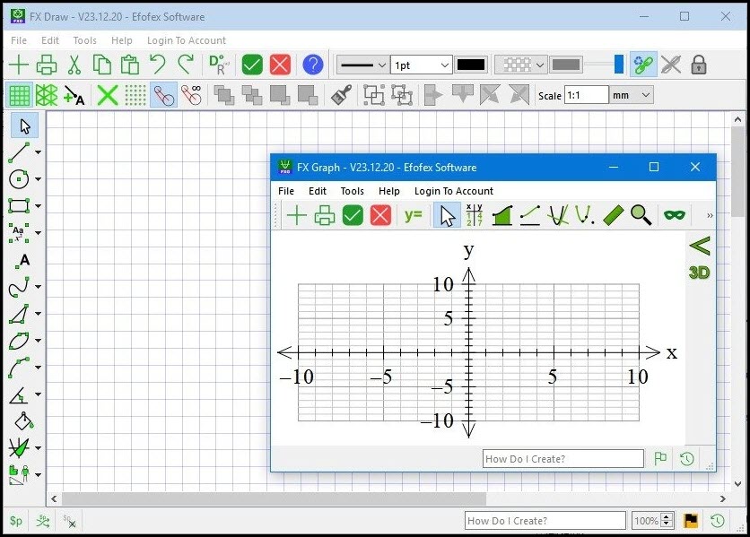 FX Draw Tools MultiDocs 24 ล่าสุด โปรแกรมวาดภาพทางคณิตศาสตร์