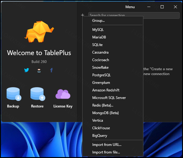 TablePlus 26.6 โปรแกรมจัดการฐานข้อมูลระดับมืออาชีพ