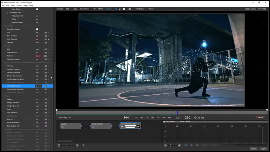 Boris FX Particle Illusion Pro 2026 ล่าสุด โปรแกรมสร้าง Particle Effects และโมชันกราฟิกระดับโปร