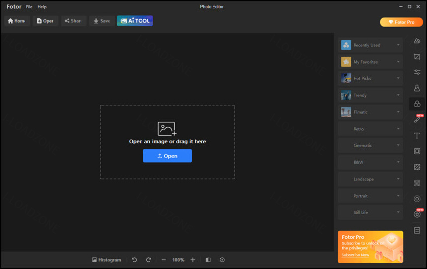 Fotor 4 ล่าสุด โปรแกรมแต่งรูป ด้วย AI อัจฉริยะ ฟรี
