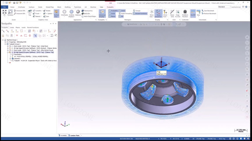 Mastercam 2026 ล่าสุด (x64) โปรแกรมออกแบบและควบคุมเครื่องจักร CNC อัจฉริยะ