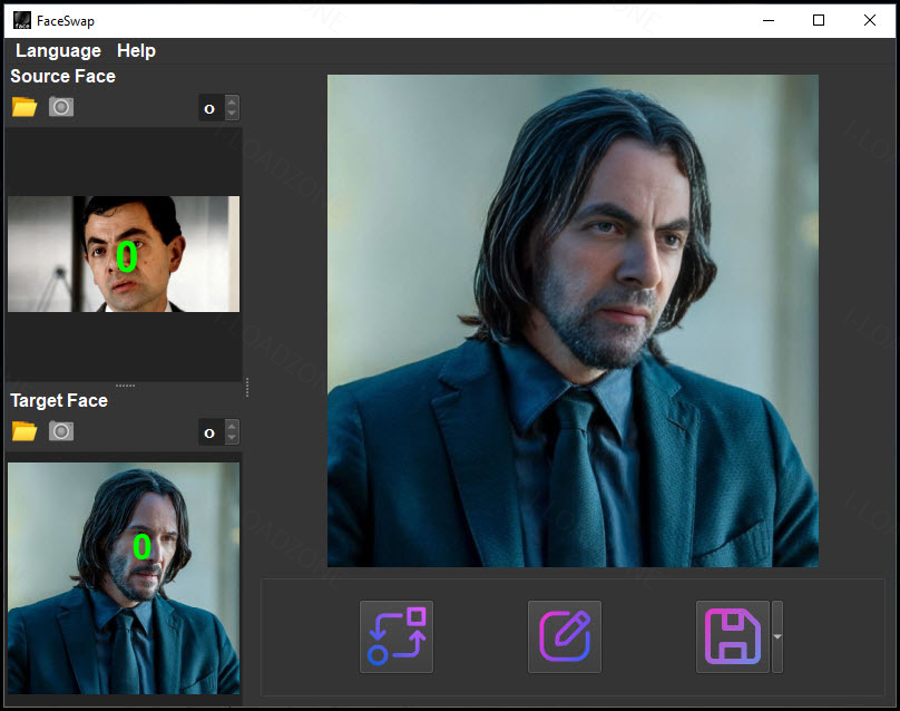 AI Image FaceSwap 2 ล่าสุด โปรแกรมสลับใบหน้า ด้วย AI เนียนที่สุด