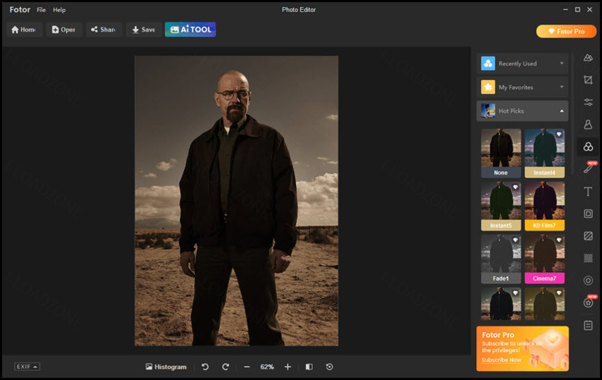 Fotor 4 ล่าสุด โปรแกรมแต่งรูป ด้วย AI อัจฉริยะ ฟรี