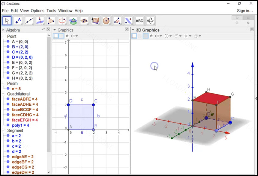 GeoGebra 6 ล่าสุด โปรแกรมคณิตศาสตร์เชิงพลวัต ฟรี