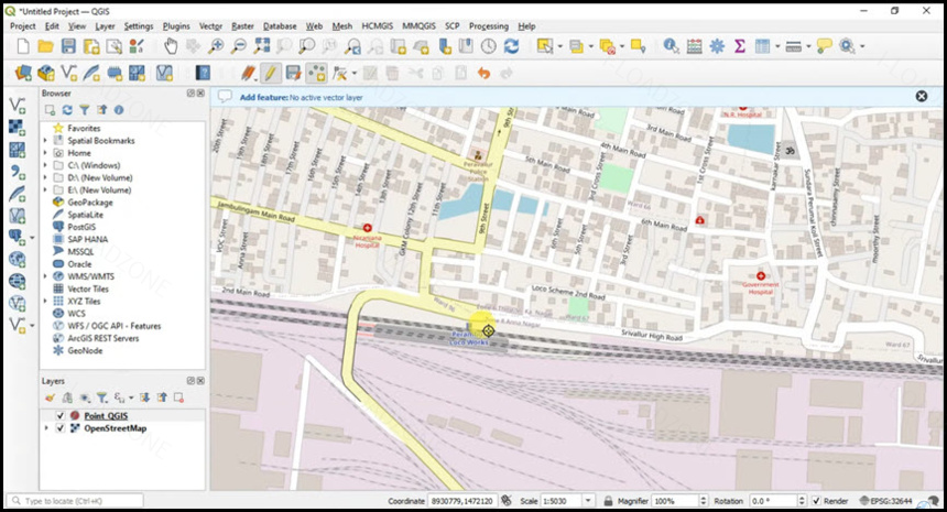 QGIS 3 ล่าสุด โปรแกรมระบบสารสนเทศภูมิศาสตร์ (GIS) ฟรี