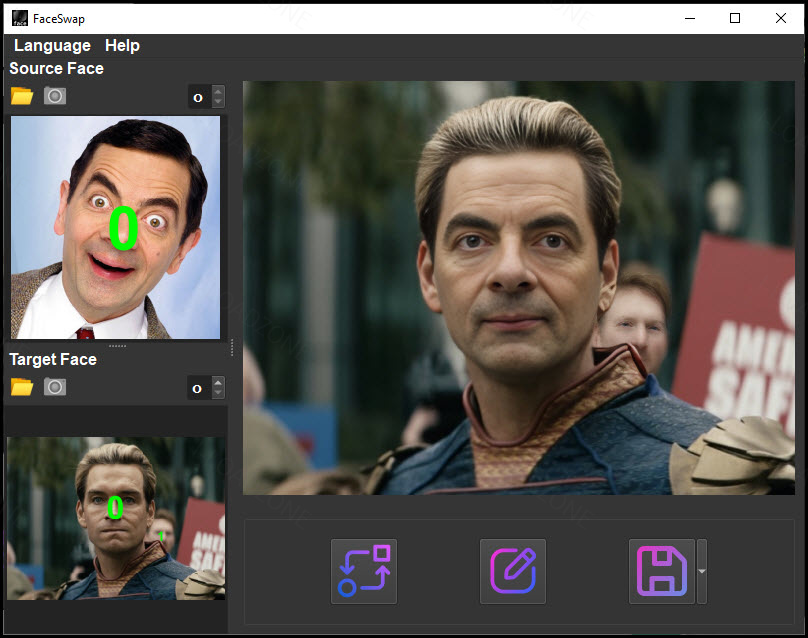 AI Image FaceSwap 2 ล่าสุด โปรแกรมสลับใบหน้า ด้วย AI เนียนที่สุด