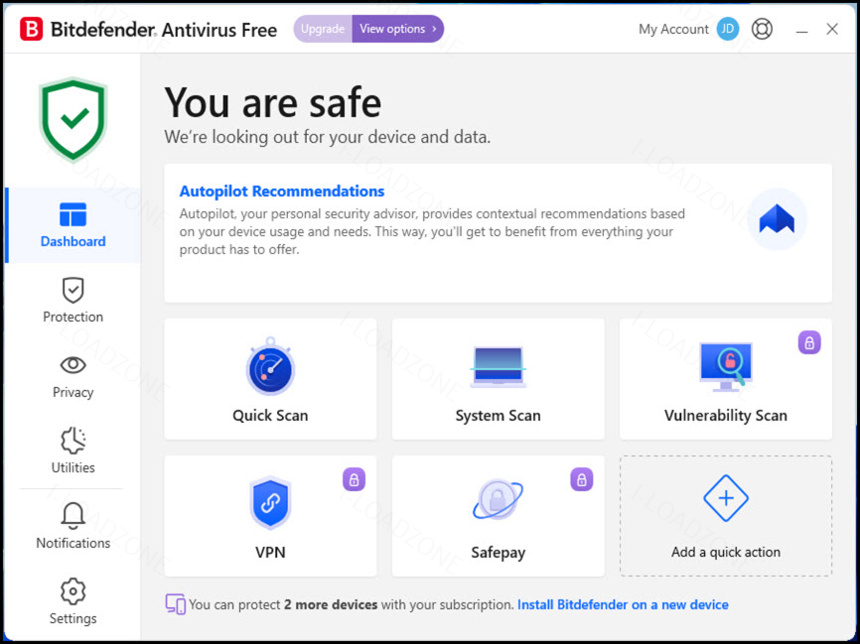 Bitdefender Antivirus Free โปรแกรมสแกนไวรัสฟรีอัจฉริยะ ล่าสุด