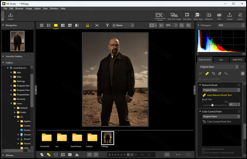 Nikon NX Studio 1 ล่าสุด โปรแกรมแต่งรูป จัดการภาพถ่าย ฟรี