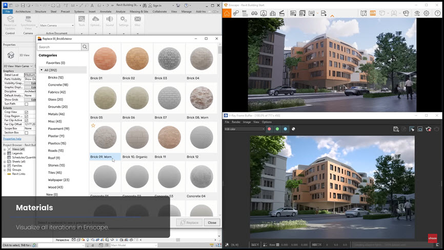 V-Ray 7 for Revit 2022 ล่าสุด-2026 ปลั๊กอิน Render สำหรับ Revit 2022 – 2026 โปรแกรม