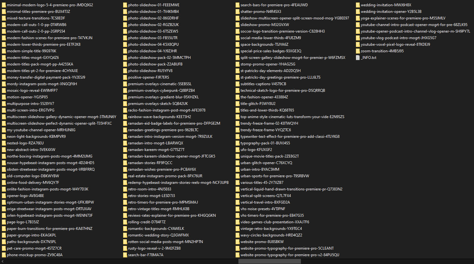 Envato – Premiere Pro Video Templates Bundle 2 March 2024 ชุดรวม Video Templates สำหรับ Premiere Pro โปรแกรม