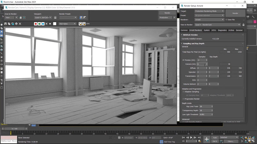 Arnold for 3ds Max 2022 ล่าสุด-2024 ปลั๊กอินเรนเดอร์ 3D สำหรับ 3ds Max โปรแกรม