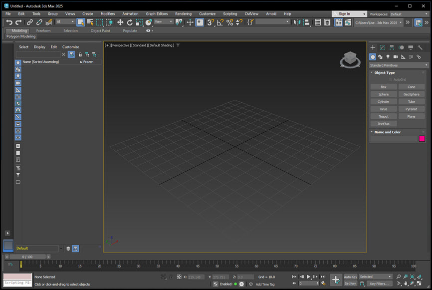 Autodesk 3DS MAX 2025.3 (x64) โปรแกรมออกแบบ 3D