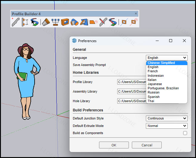 Profile Builder 4 for SketchUp 2021 ล่าสุด-2024 ปลั๊กอิน SketchUp ภาษาไทย โปรแกรม