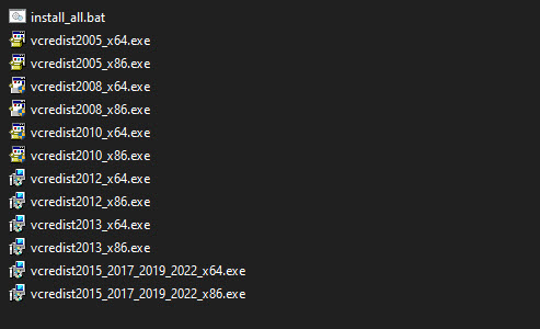 Visual C++ Redistributable Runtimes All-in-One Dec 2025 Free Download โปรแกรม