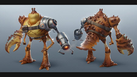 2D & 3D Character Design in Photoshop & Blender: From Concept to Final Render