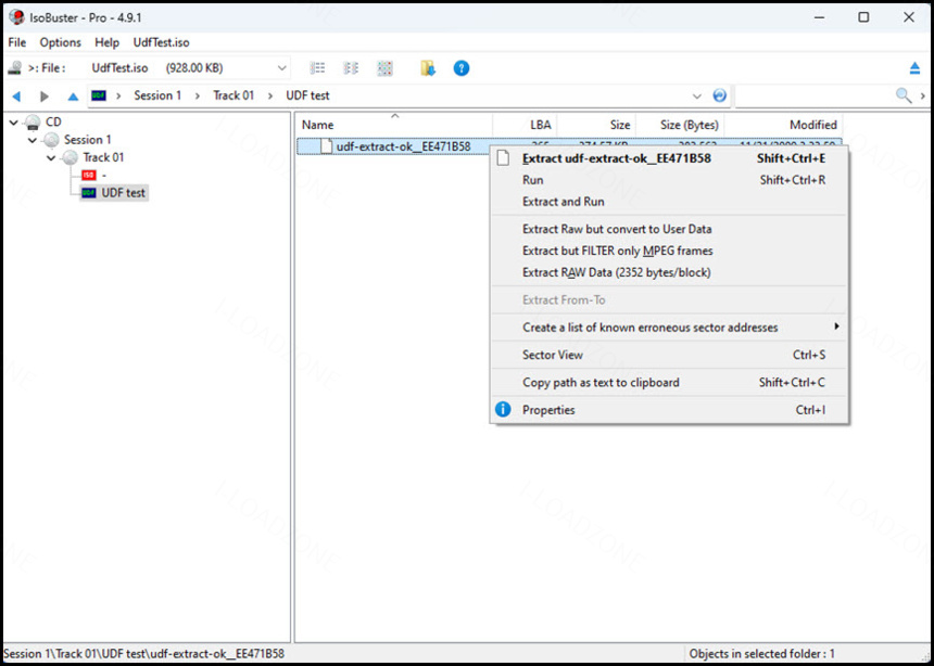 IsoBuster Pro 5 ล่าสุด.8 ( ) + Portable โปรแกรมกู้ข้อมูลและเปิดไฟล์เสียทุกรูปแบบ
