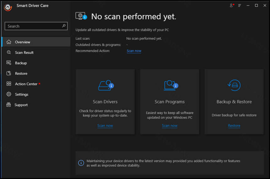 Smart Driver Care Pro 1 ล่าสุด โปรแกรมอัปเดตไดร์เวอร์