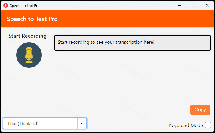 Speech to Text Pro 2 ล่าสุด โปรแกรมแปลงเสียงพูดเป็นข้อความ ด้วย AI รองรับภาษาไทย